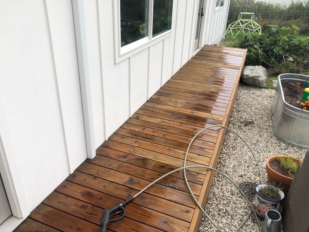 Deck Pressure Washing Santa Cruz