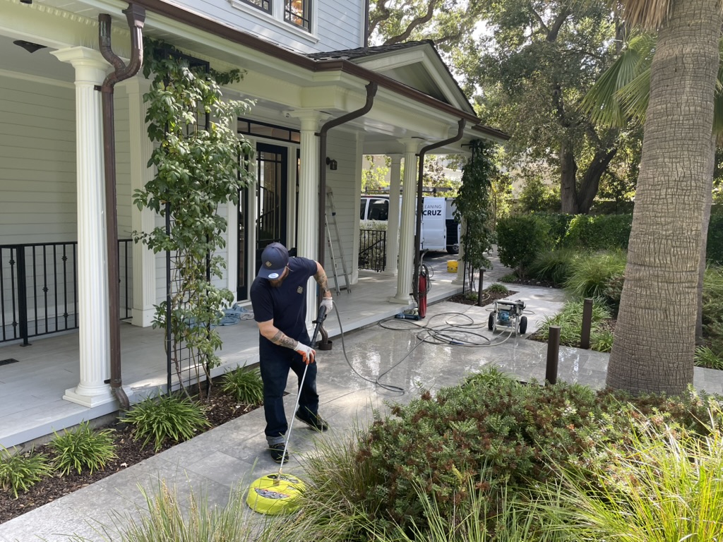 Walkway Pressure Washing Santa Cruz