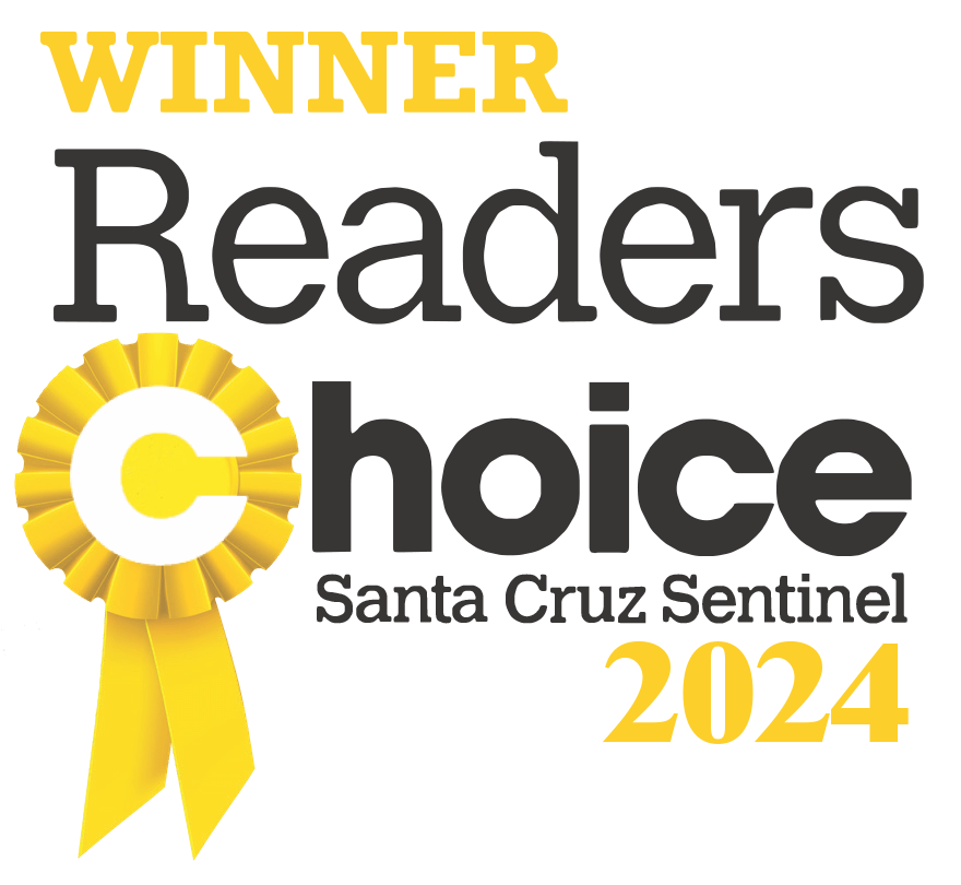 Winner - Readers Choice Santa Cruz Sentinel 2024